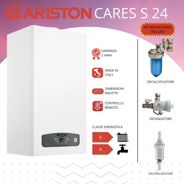 caldaia-a-condensazione-ariston-cares-s-24-kw-compresa-installazione